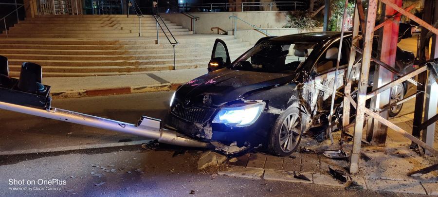 مطاردة شاب من جلجولية في نتانيا والقاء القبض عليه